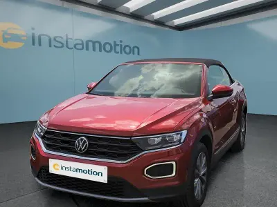 Gebraucht VW T-Roc Cabriolet 110 PS (80 kW) 2021 Rot Cabrio