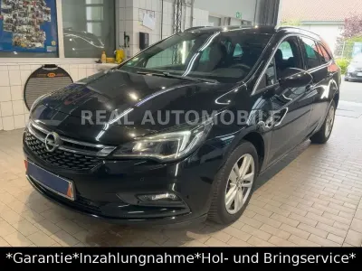 Occasion Opel Astra Dynamic 136 PK (100 kW) 2016 Zwart Stationwagen