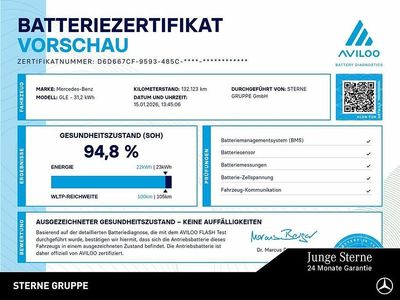 Schwarz Gebraucht 2021 Mercedes GLE350 AMG SUV | 44.260 € (Fairer Preis)