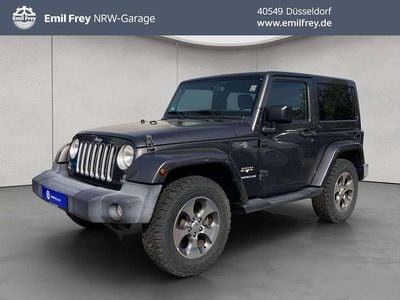 Gebraucht Jeep Wrangler Sahara 200 PS (147 kW) 2017 Grau SUV