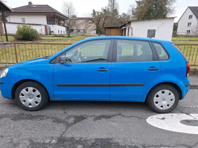 Gebraucht VW Polo 2009 Blau Kleinwagen