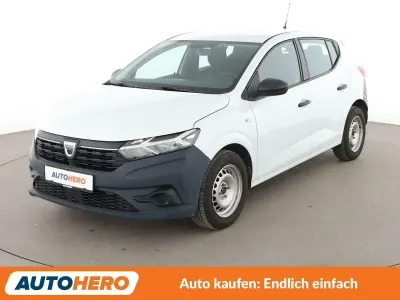 Gebraucht Dacia Sandero Acces 67 PS (49 kW) 2022 Weiß Kleinwagen