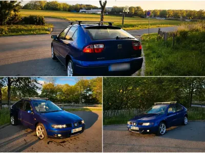 Gebraucht Seat Leon 110 PS (80 kW) 2002 Blau Kleinwagen