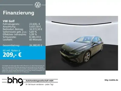 Gebraucht VW Golf VIII R-line 131 PS (96 kW) 2024 Grau Limousine