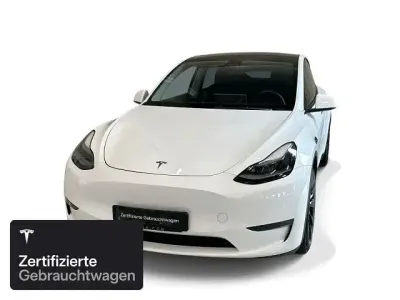 Gebraucht Tesla Model Y Long Range AWD 258 kW (351 PS) 2023 Pearl white multicoat SUV