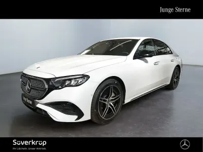 Gebraucht Mercedes E200 AMG 204 PS (150 kW) 2025 Weiß manufaktur opalithweiß bright Limousine