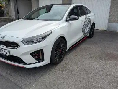 Gebraucht Kia ProCeed GT 204 PS (150 kW) 2019 Weiß Kombi
