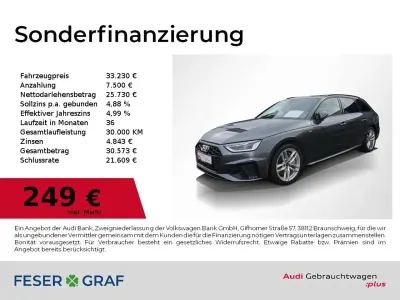 Brugt Audi A4 S-Line 265 HK (194 kW) 2023 Grå Stationcar