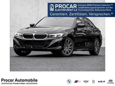 Gebraucht BMW 330e Sport Line 292 PS (214 kW) 2024 Schwarz Limousine
