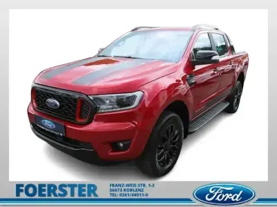 Gebraucht Ford Ranger 212 PS (155 kW) 2022 Rot Pickup