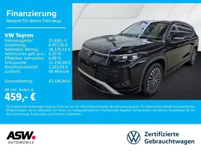 Gebraucht VW Tayron S 150 PS (110 kW) 2025 Grenadillschwarz metallic SUV