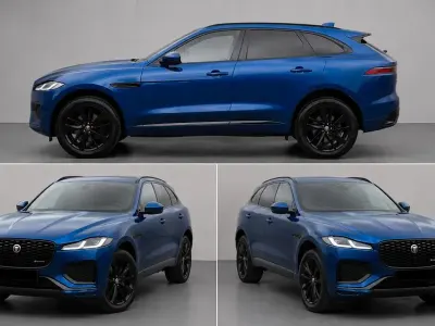 Käytetty Jaguar F-Pace R-Dynamic 300 HP (220 kW) 2021 Sininen Katumaasturi