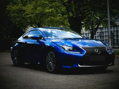 Gebraucht Lexus RC F 477 PS (350 kW) 2015 Blau Coupé