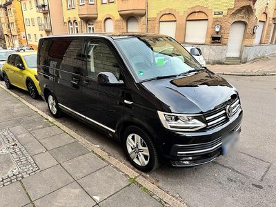 Usata VW T6 Highline 204 CV (150 kW) 2015 Nero Furgone