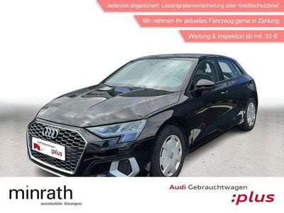 Gebraucht Audi A3 Advanced 110 PS (80 kW) 2020 Schwarz Limousine