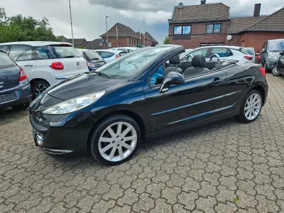 Gebraucht Peugeot 207 CC Roland Garros 120 PS (88 kW) 2009 Schwarz Cabrio