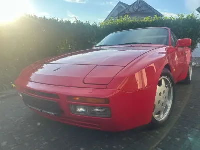 Gebraucht Porsche 944 211 PS (155 kW) 1989 Rot Cabrio
