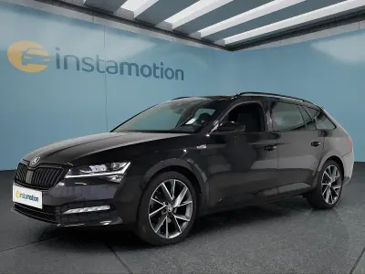 Gebraucht Skoda Superb 200 PS (147 kW) 2023 Schwarz Kombi