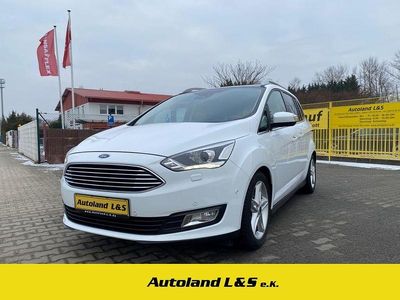 Weiß Gebraucht 2018 Ford C-MAX Titanium Van / Kleinbus | 12.490 € (Fairer Preis)