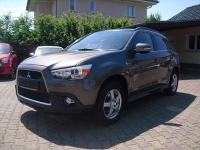 gebraucht Mitsubishi ASX 1.8 DI-D+ 2WD*Navi*Leder*Kamera*AHK*Panorama