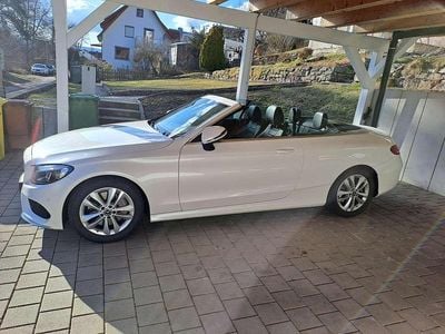 Gebraucht Mercedes C250 AMG line 211 PS (155 kW) 2017 Weiß Cabrio