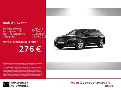 Schwarz (mythosschwarz metallic) Gebraucht 2025 Audi A6 Sport Kombi | 49.480 € (Fairer Preis)