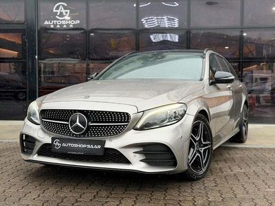 Gebraucht Mercedes C220 AMG 194 PS (142 kW) 2019 Silber Limousine