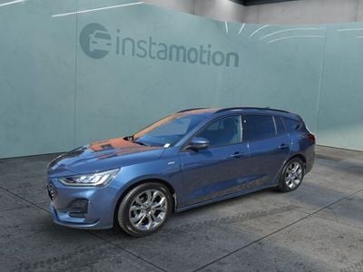 Gebraucht Ford Focus ST-Line X 125 PS (91 kW) 2023 Blau Van / Kleinbus