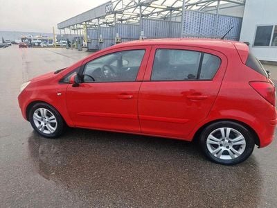 Gebraucht Opel Corsa 2007 Rot Kleinwagen