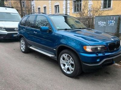 Second-hand BMW X5 286 CP (210 kW) 2000 Albastru SUV