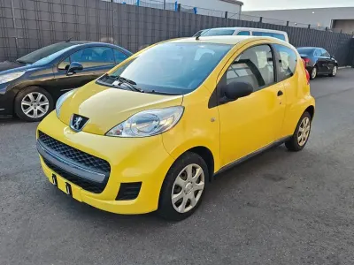 Gebraucht Peugeot 107 Filou 68 PS (50 kW) 2009 Gelb Kleinwagen
