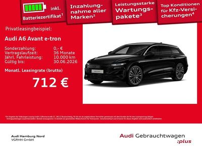 Gebraucht Audi A6 e-tron Performance 269 kW (367 PS) 2025 Schwarz Kombi