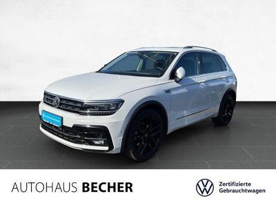Weiß metallic Gebraucht 2019 VW Tiguan Highline SUV | 32.430 € (Fairer Preis)