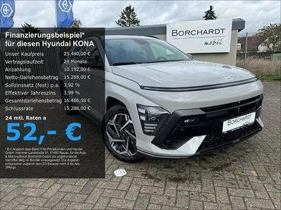 Nuova Hyundai Kona N Line 137 CV (100 kW) 2025 Grigio SUV