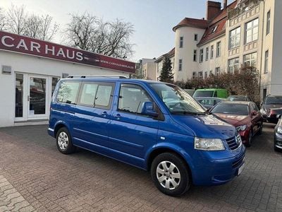 Second-hand VW T5 Comfortline 131 CP (96 kW) 2007 Albastru Van