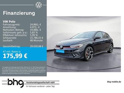 Gebraucht VW Polo GTI 207 PS (152 kW) 2022 Schwarz Limousine