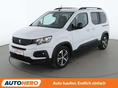 Gebraucht Peugeot e-Rifter Allure 100 kW (136 PS) 2023 Weiß Van / Kleinbus