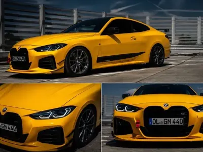 Gebraucht BMW M440 M Performance 374 PS (275 kW) 2021 Gelb Coupé