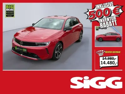 Gebraucht Opel Astra Elegance 131 PS (96 kW) 2023 Chili rot Kleinwagen