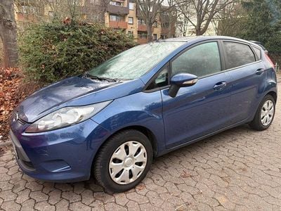 Gebraucht Ford Fiesta Ghia 90 PS (66 kW) 2007 Blau Kleinwagen