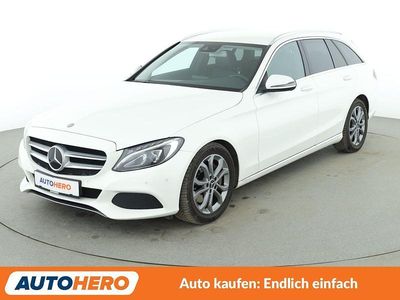 Usata Mercedes C250 Avantgarde 204 CV (150 kW) 2017 Bianco Station wagon