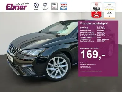 Gebraucht Seat Ibiza FR 95 PS (69 kW) 2024 Schwarz Kleinwagen
