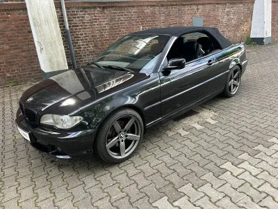 Gebraucht BMW 320 Sport Line 170 PS (125 kW) 2003 Schwarz Cabrio