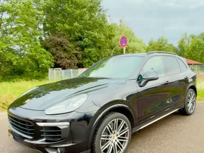 Gebraucht Porsche Cayenne Platinum Edition 262 PS (192 kW) 2017 Schwarz SUV