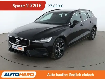 Gebraucht Volvo V60 Core 197 PS (144 kW) 2022 Onyx black Kombi