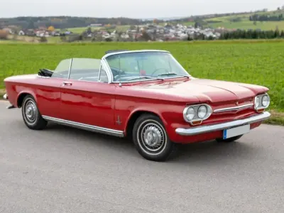 Gebraucht Chevrolet Corvair 101 PS (74 kW) 1963 Rot Cabrio