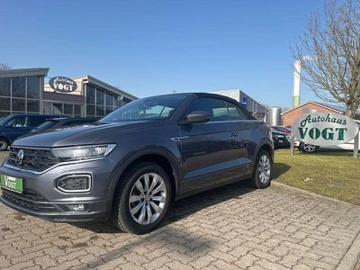 Gebraucht VW T-Roc Cabriolet R-line 150 PS (110 kW) 2020 Grau Cabrio