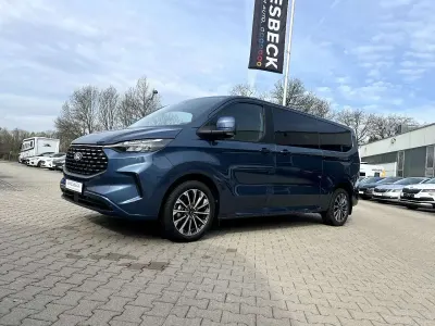 Neu Ford Tourneo Custom Titanium X 170 PS (125 kW) 2025 Blau Van