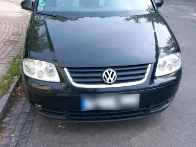 Gebraucht VW Touran 105 PS (77 kW) 2006 Schwarz Van / Kleinbus