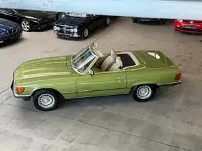 Gebraucht Mercedes SL350 195 PS (143 kW) 1979 Grün Cabrio